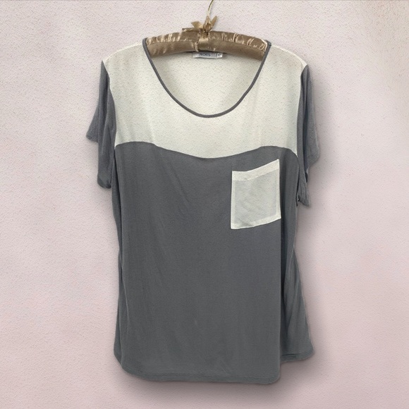 RICKI'S | Chiffon & Sparkle Pocket T-Shirt in XL - Picture 9 of 10